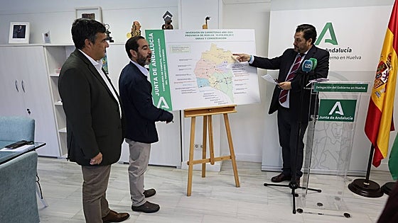 La Junta destina más de 11 millones  a la realización de obras de carreteras en la provincia de Huelva