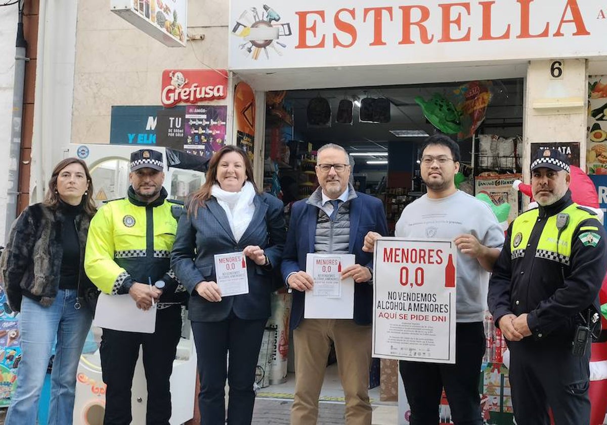 Uno de los comercios adheridos a la campaña Menores 0'0