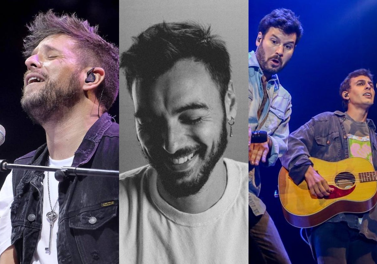 Pablo López, Raule y Taburete protagonizan la oferta musical de este fin de semana en Punta Umbría