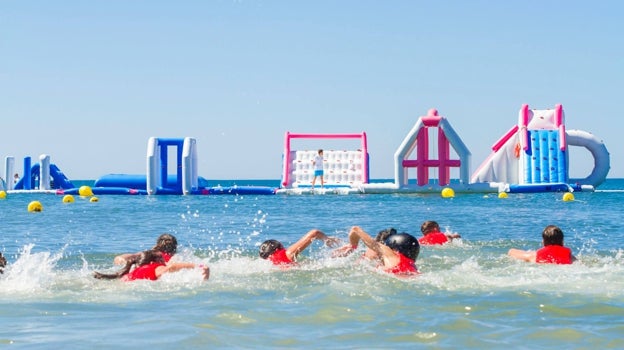 Parque acuático Waterfun en Matalascañas