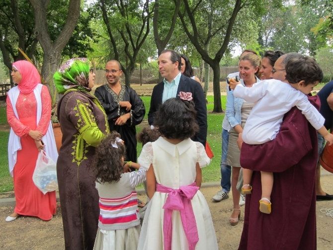 Más de 200 musulmanes celebran en Almonte el fin del Ramadán