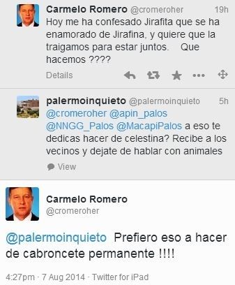 El runrún: Carmelo Romero, de celestino