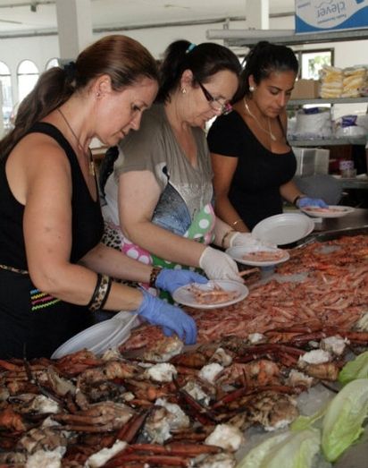Mil kilos de marisco en la III Feria de la Gamba este fin de semana en Cartaya
