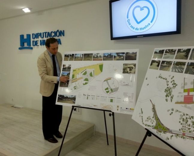 La Diputación invertirá 430.000 euros en mejorar el entorno de la Columna del IV Centenario