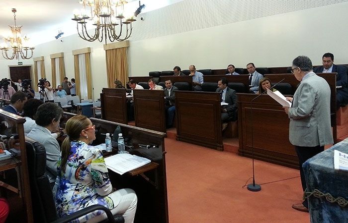 El Pleno de la Diputación muestra su oposición al cierre de ENCE