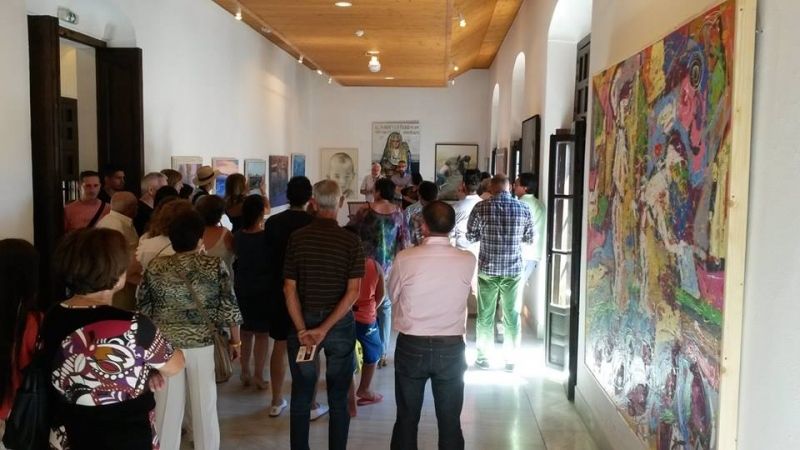 La Casa Grande expone las obras del Salón Nacional de Pintura de Ayamonte
