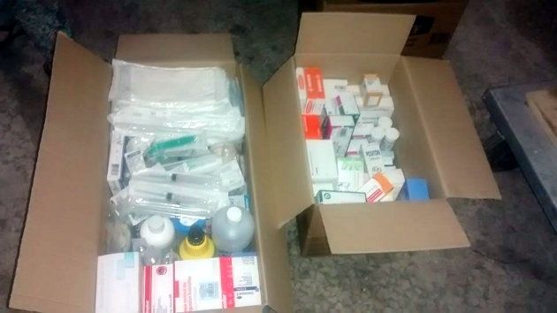 Las asambleas locales de IU en Punta Umbría, Aljaraque y Lepe recogen ayuda solidaria para Gaza