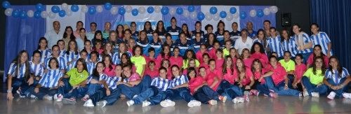 La familia del Fundación Cajasol Sporting