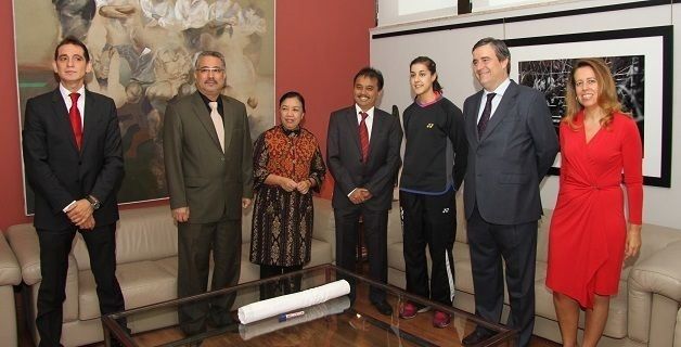 Carolina Marín, 'la mejor embajadora de España en Indonesia'