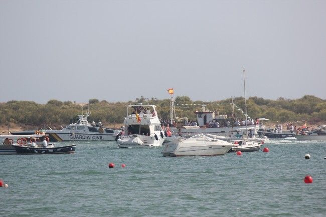 Las fiestas del Carmen finalizan con la procesión de la Patrona