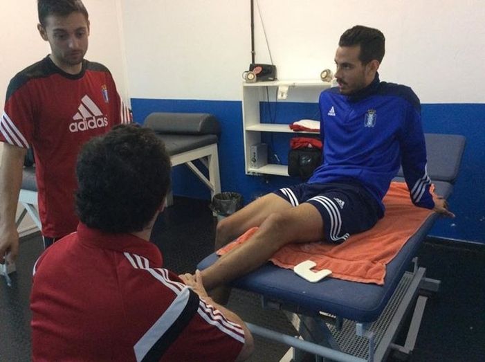 Manu Molina, 15 días de baja por un esguince de tobillo