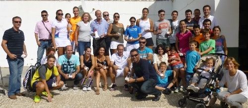 Aracena acogió la sexta prueba del Circuito Provincial de Pádel