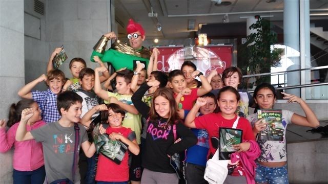 Alumnos del CEIP Tres de Agosto celebran el Día de las Bibliotecas
