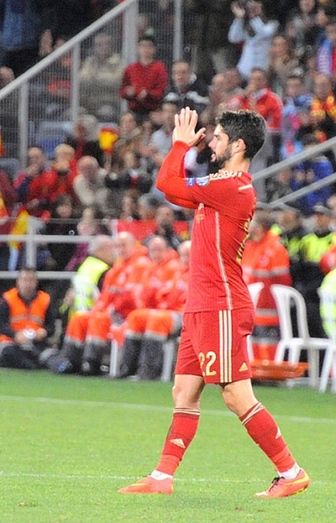 Isco agradece 'la ovación tan fuerte' y Ramos dice que 'Huelva ha disfrutado'
