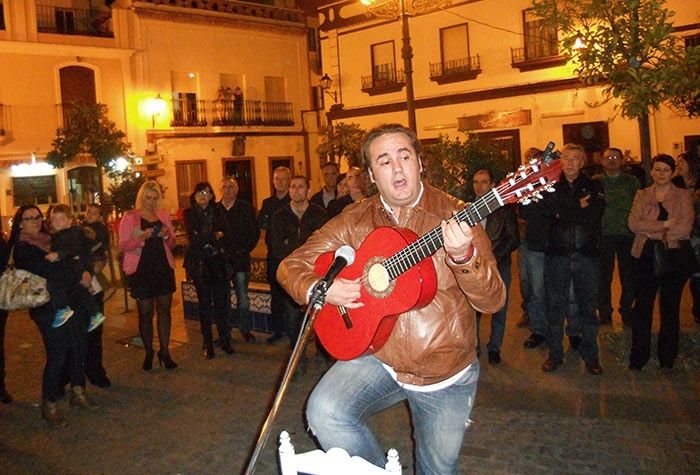 David Carrasco regala una salve a la Hermandad del Rocío de Isla Cristina