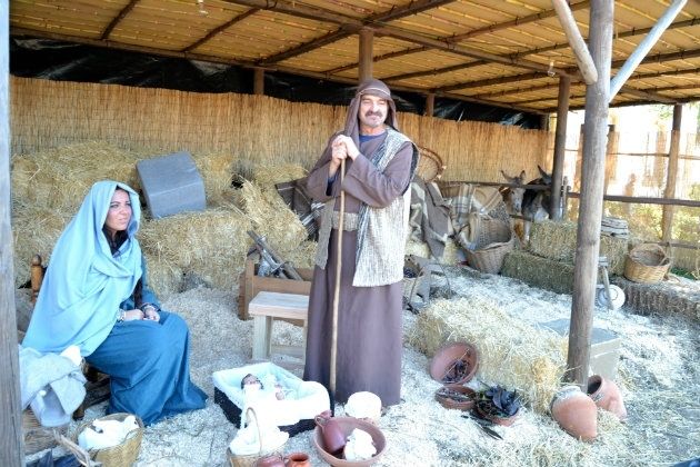 Mazagón ya disfruta de la sexta edición de su Belén Viviente