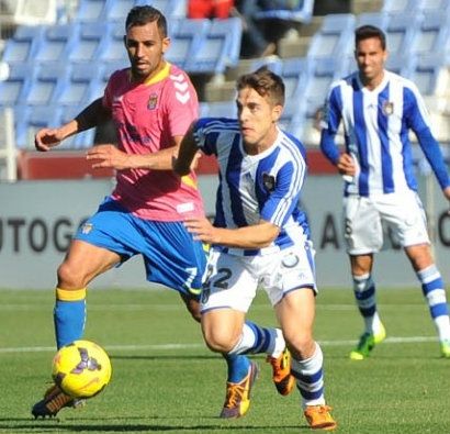 Las Palmas ha ganado en 8 de sus 18 visitas ligueras al Recre