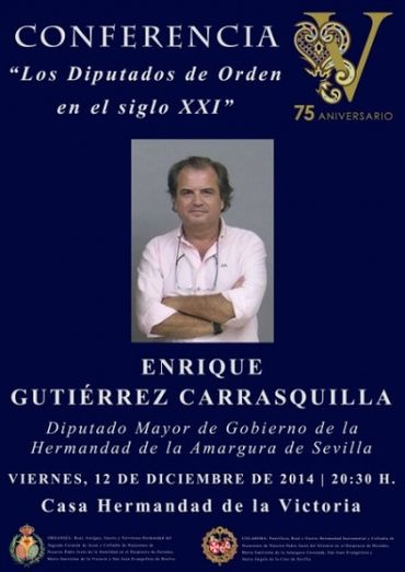 Enrique Gutiérrez cierra las conferencias del 75 Aniversario Fundacional de La Victoria