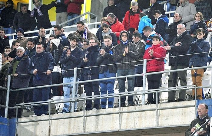 La asistencia media de espectadores al Colombino esta temporada está siendo de 5.009 por partido