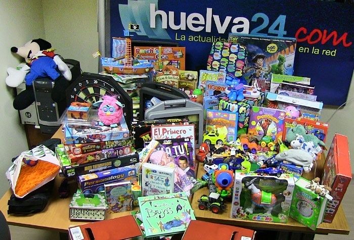 Ultimas horas de nuestra campaña de recogida de juguetes para Cáritas