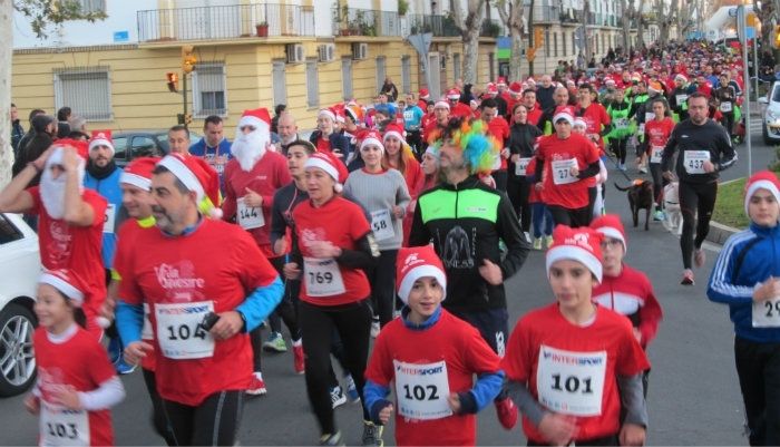Fakhreddine Aoulad y María Allamou, los más rápidos en la fiesta de la San Silvestre