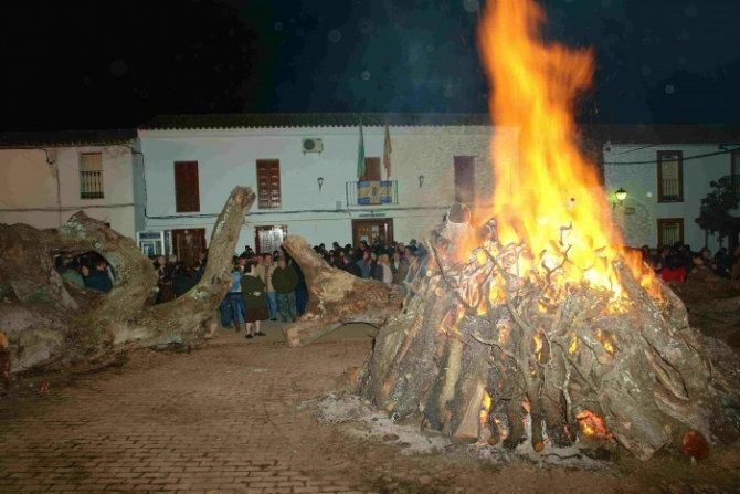 Una candela que arde durante dos semanas