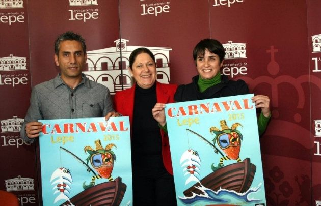 El Ayuntamiento de Lepe y la Asociación 'La Jabá' presentan la programación oficial del Carnaval 2015
