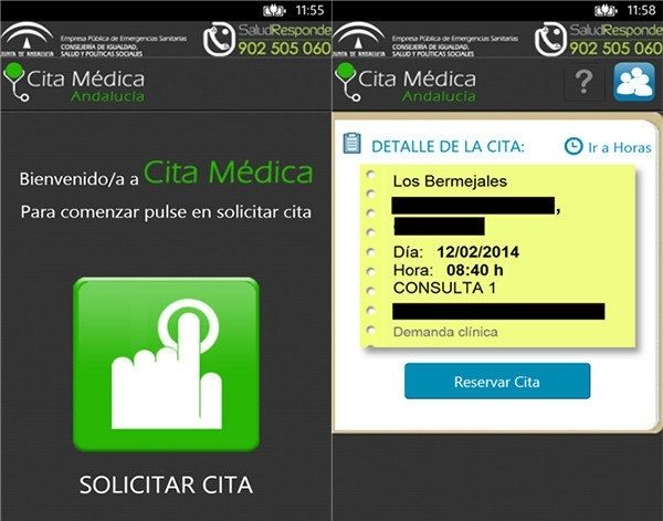 Aumentan los onubenses que piden cita para el médico mediante la ‘app’ de Salud Responde
