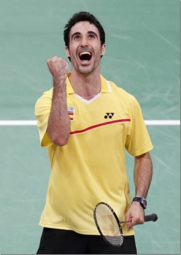 Maltrato deportivo al número uno español en bádminton