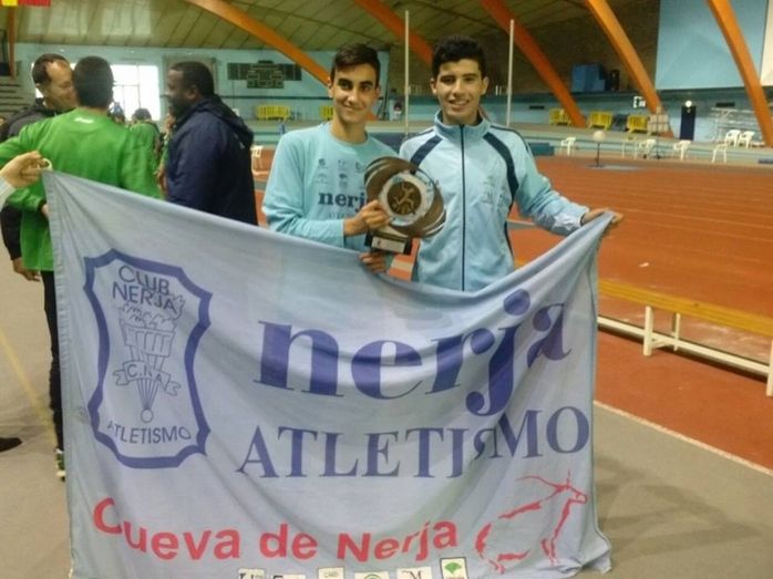 Alberto Muriel y Soufian Barhoun conquistan con el Nerja la Copa Nacional de Clubes Cadete