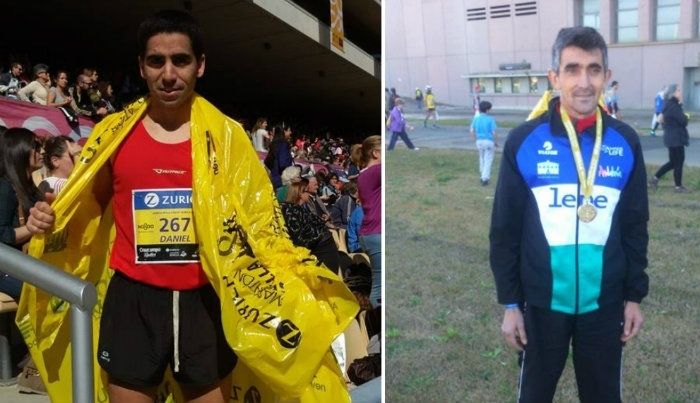 Brillantes debuts de Dani Andivia y Oché Muriel en el Maratón de Sevilla