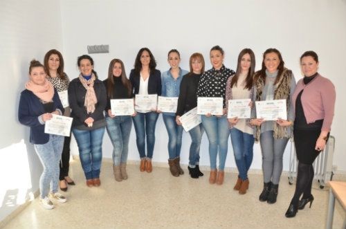 Clausurado el Curso de Cuidados de la Piel en Palos