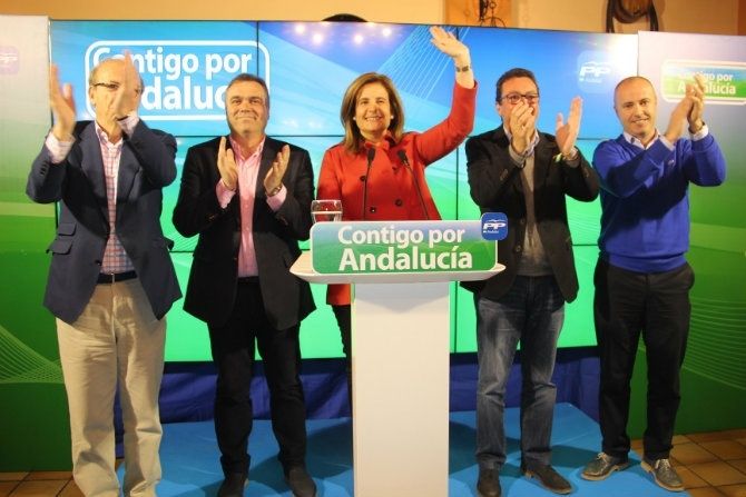 Báñez aboga por 'un cambio de rumbo' en Andalucía tras '30 años sin ideas y con las mismas viejas políticas'