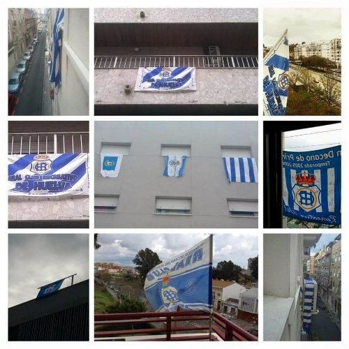 Engalana tu balcón con una bandera del Decano