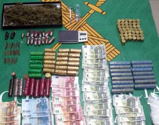 Detenidas dos personas en Cartaya tras desmantelar la Guardia Civil un punto de venta de drogas