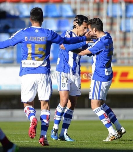 Pedro Ríos se consolida como pichichi albiazul