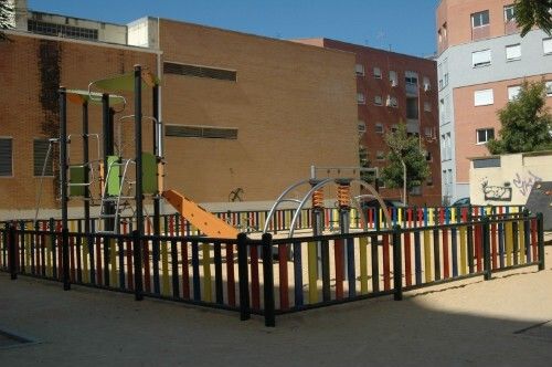 Terminado el nuevo parque infantil en Marismas del Odiel
