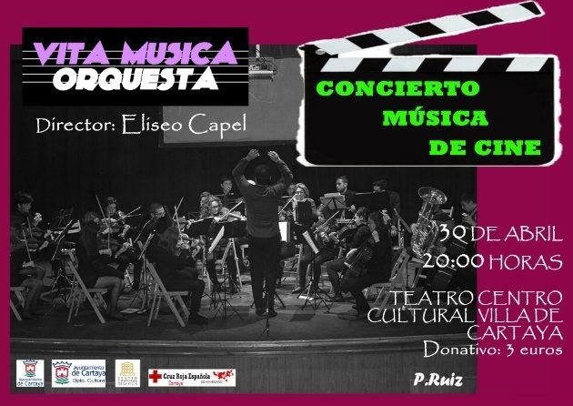 El Centro Cultural de la Villa de Cartaya acogerá el 30 de abril un concierto a favor de Cruz Roja