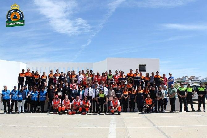 Protección Civil celebra su 30 aniversario en Palos de la Frontera con una gala y un simulacro