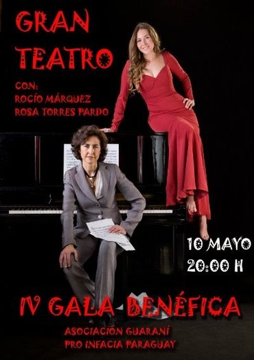 El Gran Teatro acoge este domingo un recital de piano y cante con Rosa Torres-Pardo y Rocío Márquez