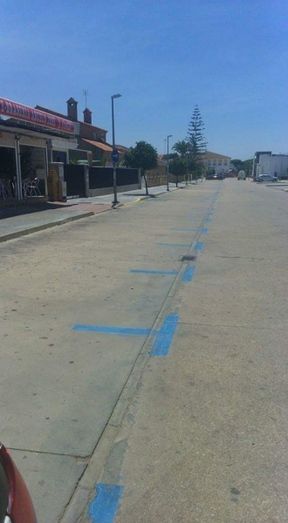 Polémica en Mazagón con la llegada de la zona azul