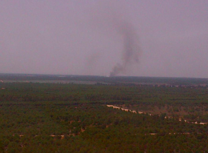 El Infoca trabaja en un incendio forestal en Lucena