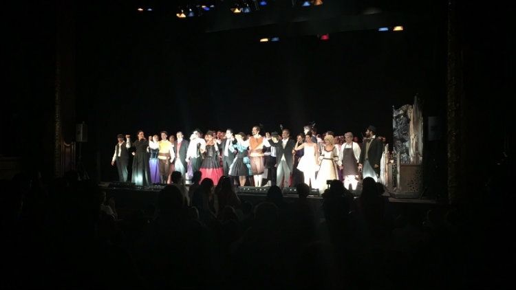 Madrid recibe con lleno y éxito de crítica la puesta en escena de ‘El Fantasma de la Ópera’ del Liceo de Moguer