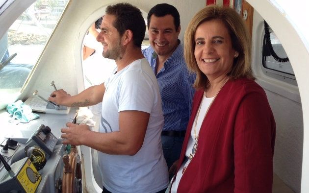 Fátima Báñez destaca que en Huelva el empleo en el mar ha crecido en un 25% desde la anterior legislatura