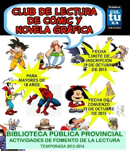 La Biblioteca Provincial pone en marcha su club de lectura de cómic y novela gráfica