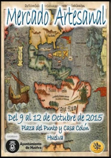 La plaza del Punto acoge desde este viernes el Mercado de Artesanos Colombino