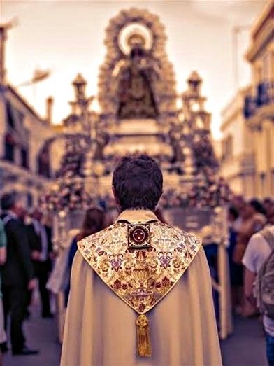 Una imagen de las Fiestas del Carmen de Isla Cristina, primer premio de 'Huelva a través de la fotografía'