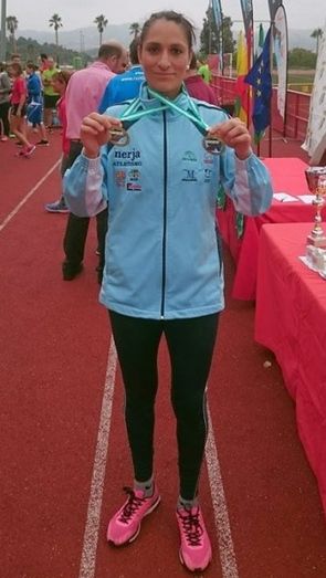 Lidia Rodríguez, campeona de Andalucía de Media Maratón