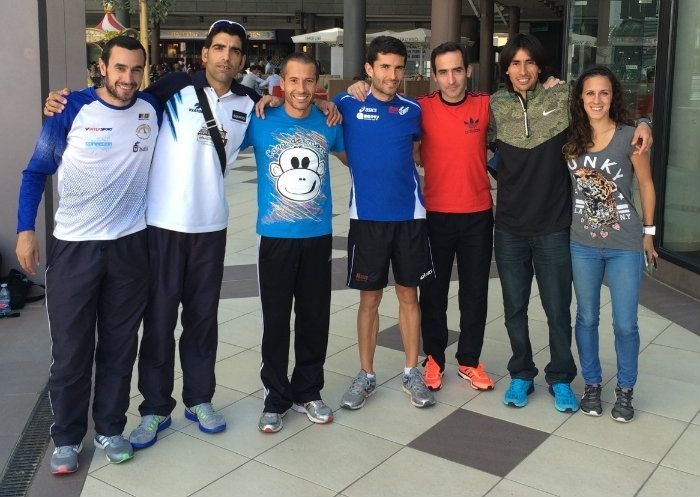 Objetivo cumplido de Beltrán, Ferrer, Carrasco y Román en la Media Maratón de Valencia