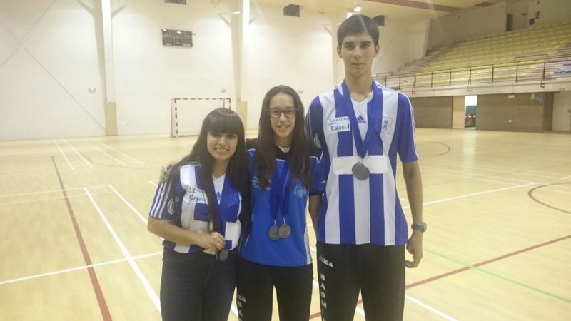 Laia Oset, Cinta Esquivel, y Rubén Amador, protagonistas del fin de semana
